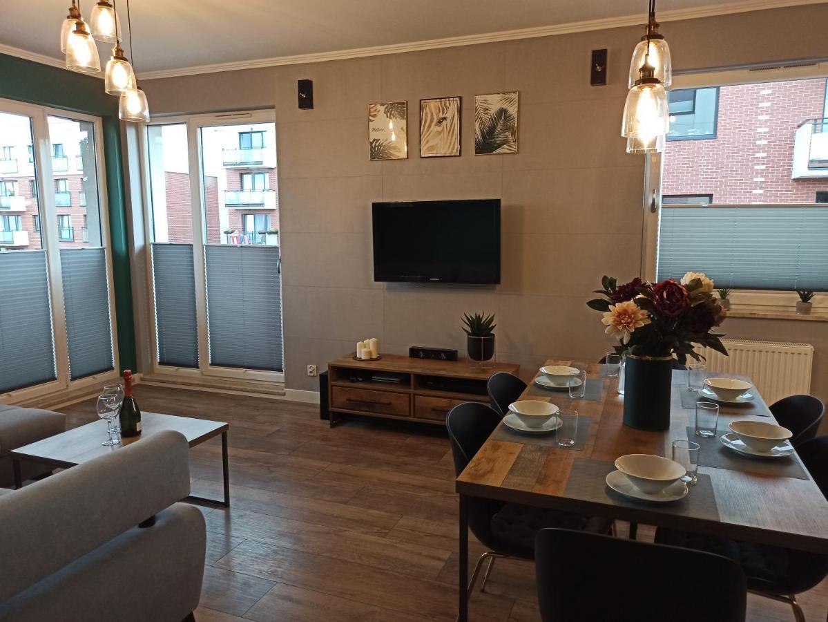 Apartament Letycja กดัญสก์ ภายนอก รูปภาพ